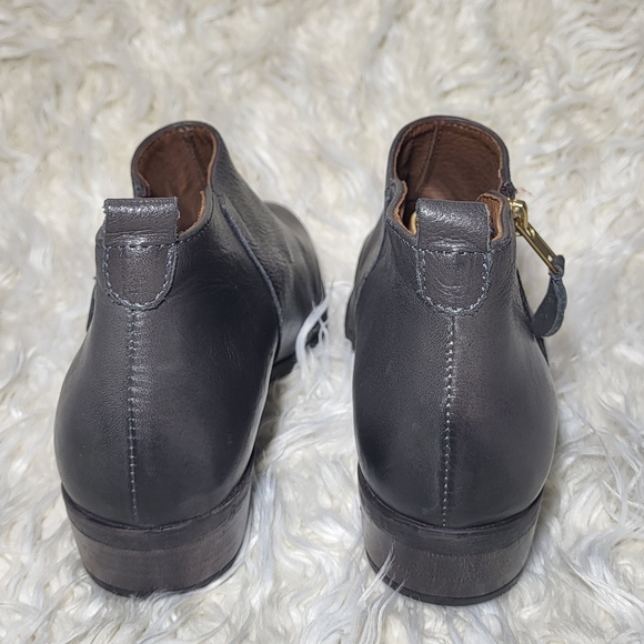 ERIC MICHAEL LONDON LEATHER BOOTIES WOMEN'S BLACK BOOTS SIZE 39 EU - Picture 5 of 7